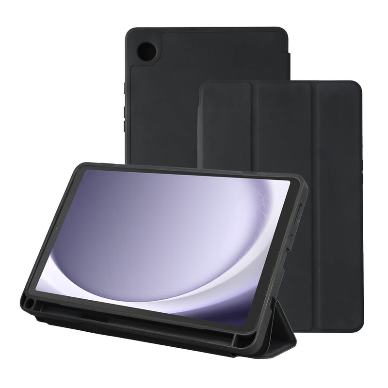 4smarts 541289 tablet etui 22,1 cm (8.7") Flipetui Sort