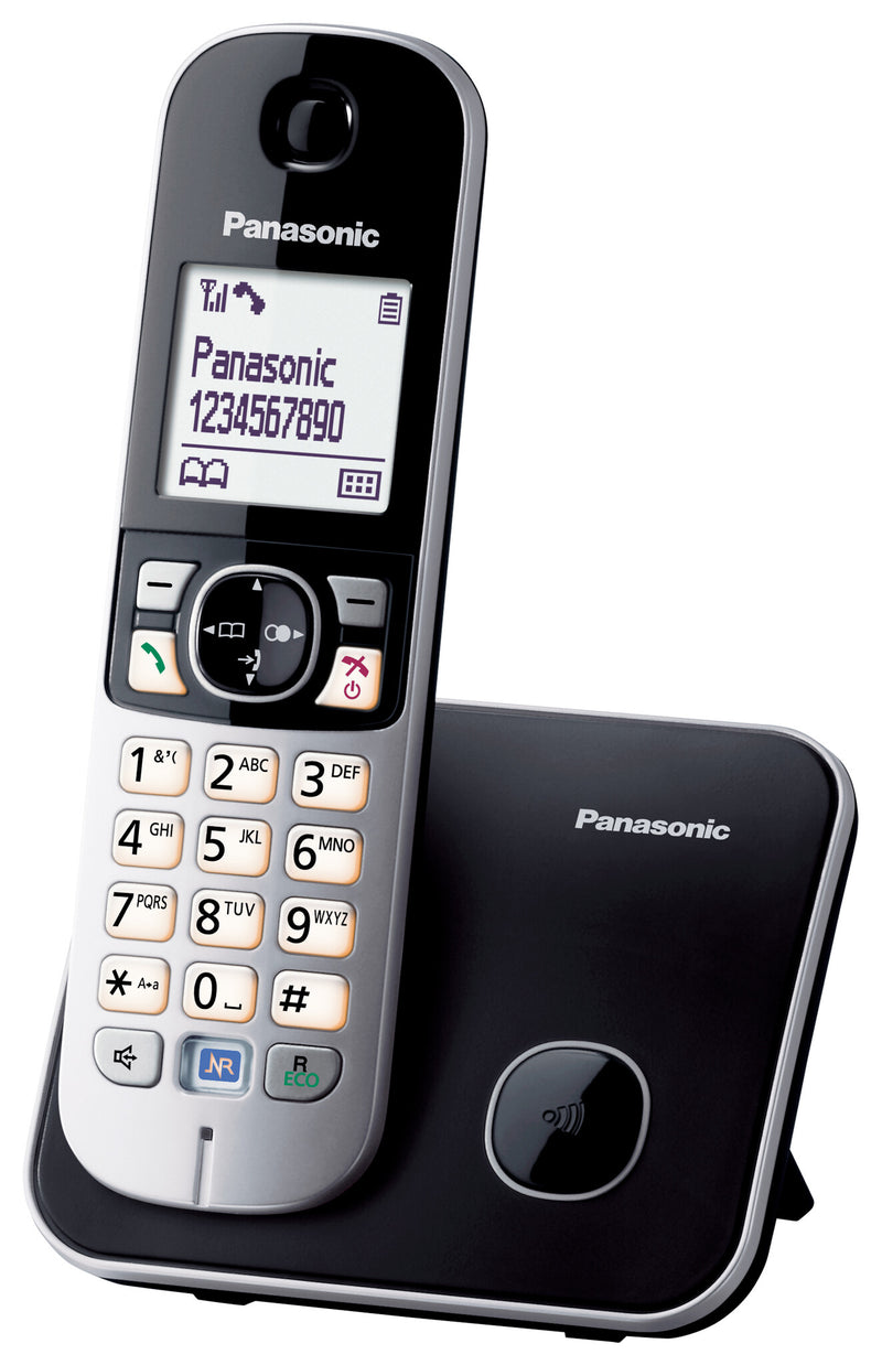 Panasonic KX-TG6811GB telefon DECT telefon Nummervisning Sort
