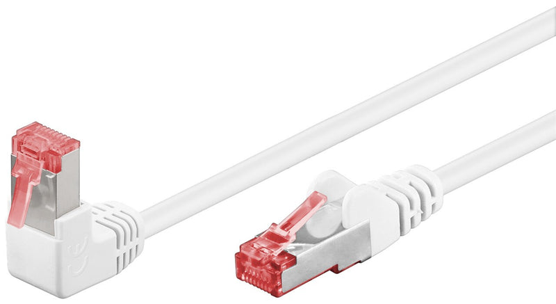 Goobay 51553 netværkskabel Hvid 5 m Cat6 SF/UTP (S-FTP)