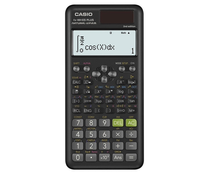 Casio FX-991ES PLUS 2 regnemaskine Lomme Videnskabelig Sort
