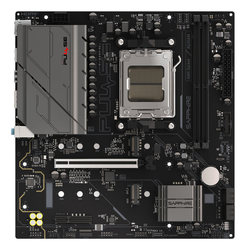 Sapphire PULSE A620AM AMD A620A Sokkel AM5 micro ATX
