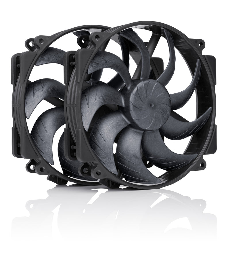 Noctua NF-A14X25R G2PWM SX2 CHBK Computerkabinet Ventilator 14 cm Sort 2 stk