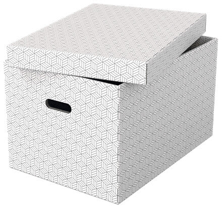 Esselte Home opbevaringsboks Large, pakke med 3