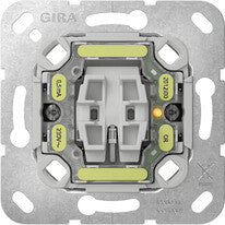 GIRA 311600 elektrisk afbryder Kipafbryder Krom, Grå