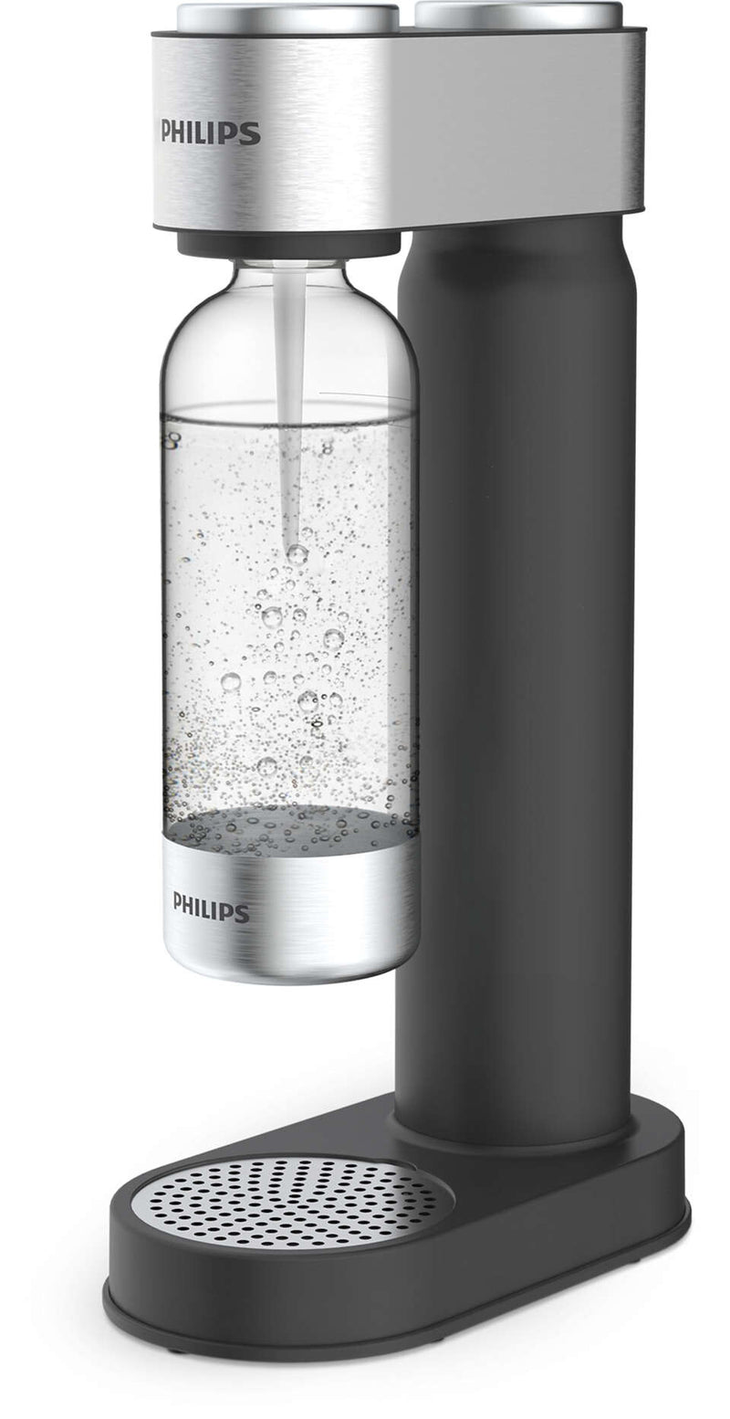 Philips ADD4902BK/10 karbonere Plast Sort