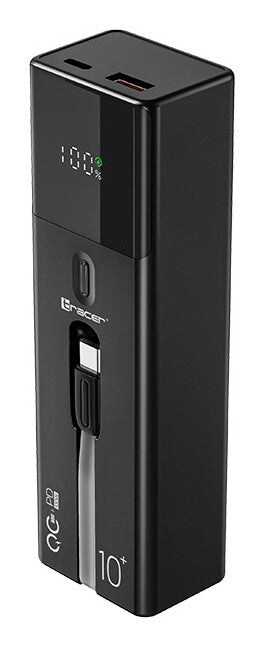 Tracer Quant Lithium-Ion (Li-Ion) 10000 mAh Sort