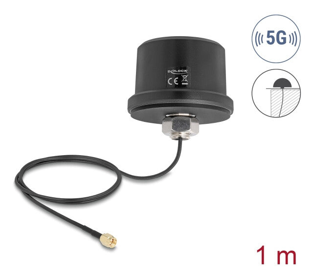 DeLOCK 81469 antenne Omniretningsbestemt antenne SMA 3,3 dBi