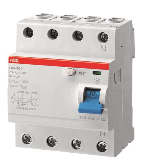 ABB 2CSF204101R3400 kredsløbsafbryder Reststrøm enhed