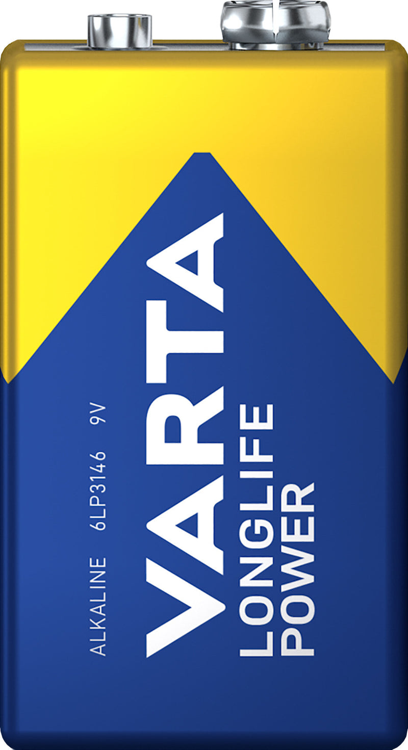 Varta 4922121412 Engangsbatteri 9V Zink-mangandioxid (Zn/MnO2)
