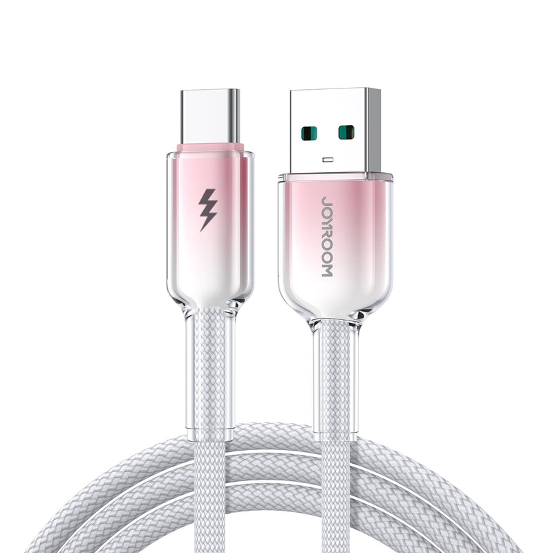 JOYROOM S-A42 A-C WH USB-kabel USB 2.0 1,2 m USB A USB C 27 W Hvid