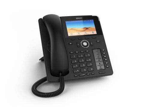 Snom D785 Customized, Schwarz IP-telefon Sort 12 Linier TFT