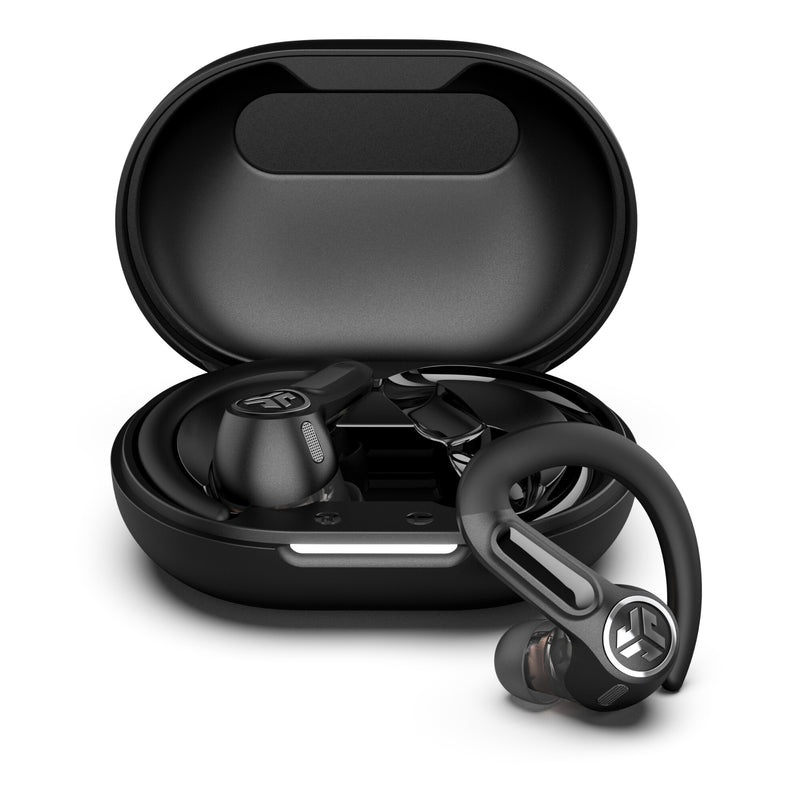 JLab Epic Sport ANC 3 Headset Trådløs Ørekrog, I ørerne Bluetooth Sort