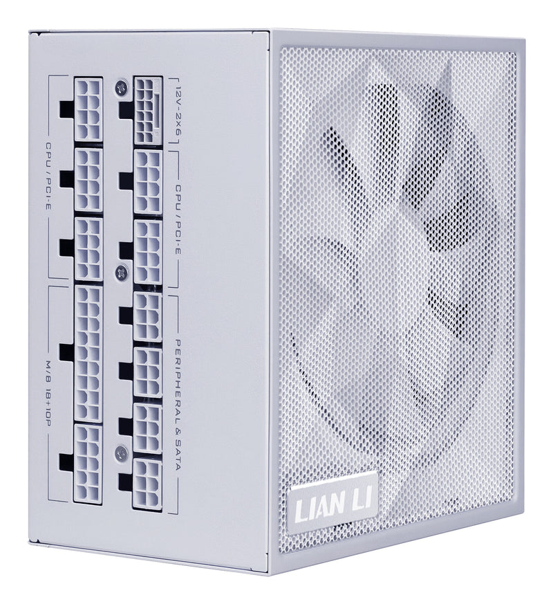 Lian Li SX0850P enhed til strømforsyning 850 W 20+4 pin ATX ATX Hvid
