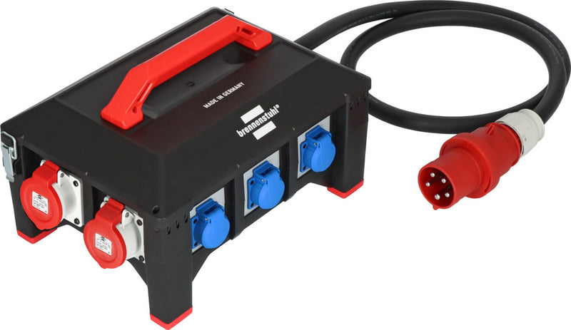 Brennenstuhl BSV 5-63A strømforsyningsenhed (PDU) 9 AC stikkontakt(er) Sort