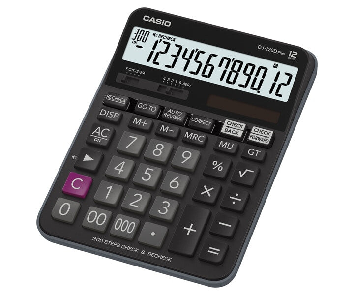 Casio DJ-120D Plus regnemaskine Desktop Sort