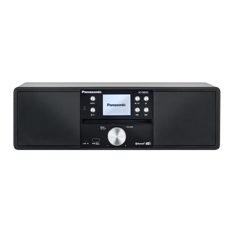 Panasonic SC-DM202EG-K stereoanlæg Home audio micro system 24 W Sort