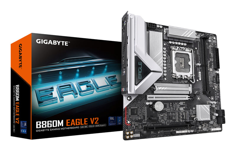 GIGABYTE B860M EAGLE V2 bundkort Intel B860 LGA 1851 (Socket V1) micro ATX