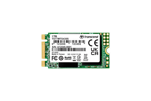 Transcend 430S 1 TB M.2 Serial ATA III 3D NAND