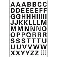 HERMA Letters 10mm A-Z weatherproof film black 1 sheet selvklæbende bogstav og tal