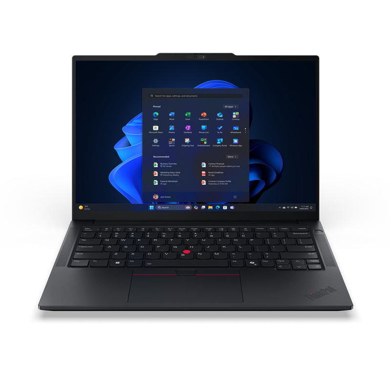 Lenovo ThinkPad E14 Gen 7 (AMD) AMD Ryzen™ 5 220 Laptop 35,6 cm (14") WUXGA 32 GB DDR5-SDRAM 1 TB SSD Wi-Fi 6E (802.11ax) Windows 11 Pro Tysk Sort