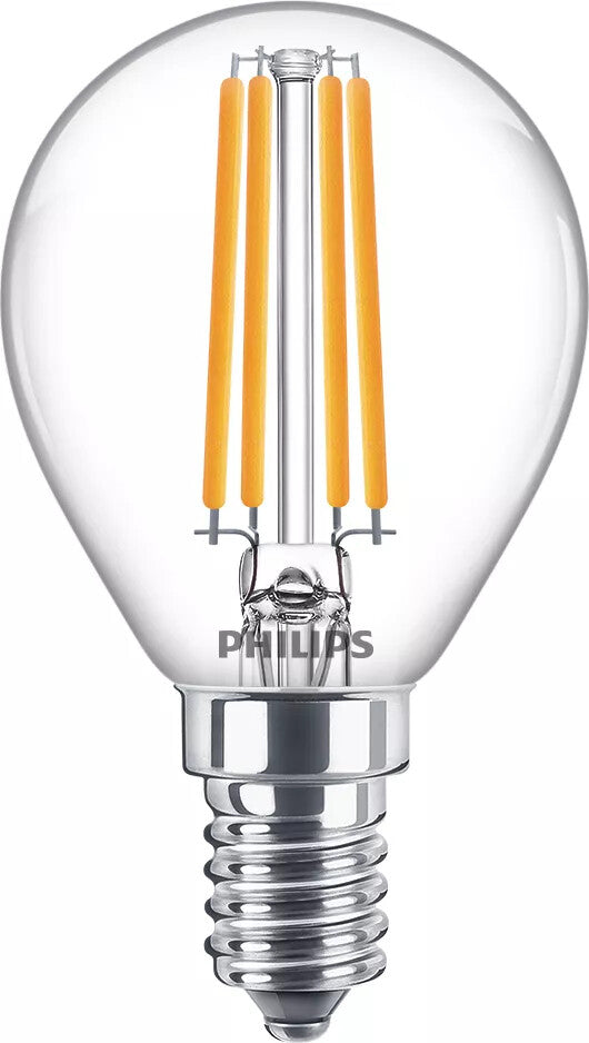 Philips Filament kertepære, klar 60 W P45 E14