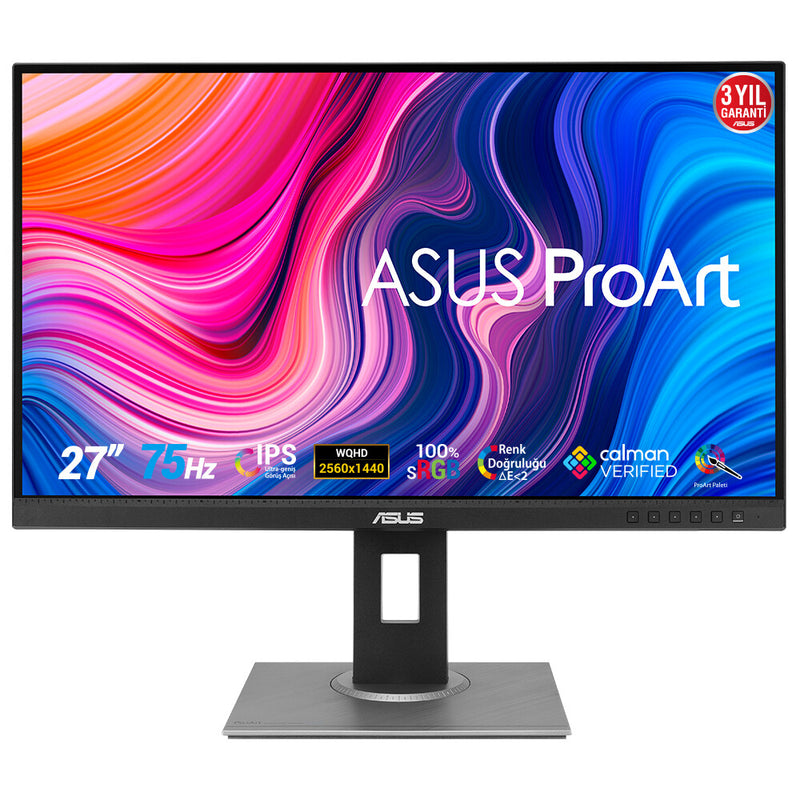 ASUS ProArt PA278QV computerskærm 68,6 cm (27") 2560 x 1440 pixel Quad HD LED Sort