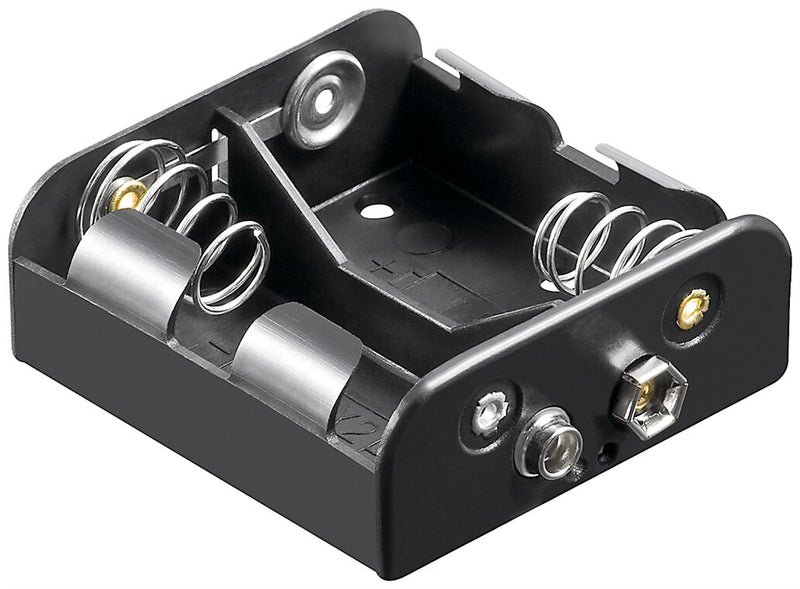 Goobay 11455 batteriholder og tryklås 2 C