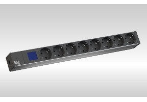 Bachmann 800.2154 strømforsyningsenhed (PDU) 8 AC stikkontakt(er) Sort
