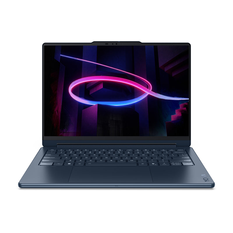 Lenovo Yoga 9 2-in-1 14IPH11 Copilot+ PC Intel Core Ultra 7 355 Hybrid (2-i-1) 35,6 cm (14") Berøringsskærm 2.8K 32 GB LPDDR5x-SDRAM 1 TB SSD Wi-Fi 7 (802.11be) Windows 11 Home Tysk Blå