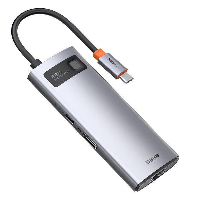 Baseus Metal Gleam USB 3.2 Gen 1 (3.1 Gen 1) Type-C Grå