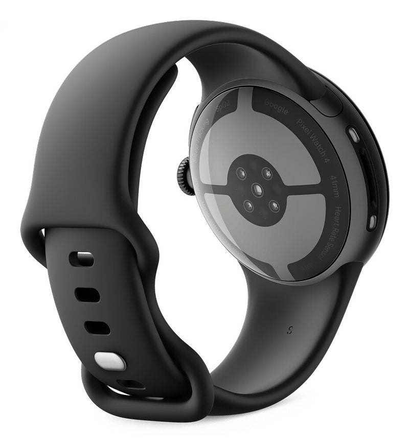Google Pixel Watch 4 AMOLED 41 mm Digital Berøringsskærm 4G Sort Wi-Fi GPS (satellit)