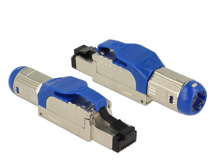 DeLOCK 86487 kabelsamler RJ-45 Blå, Sølv