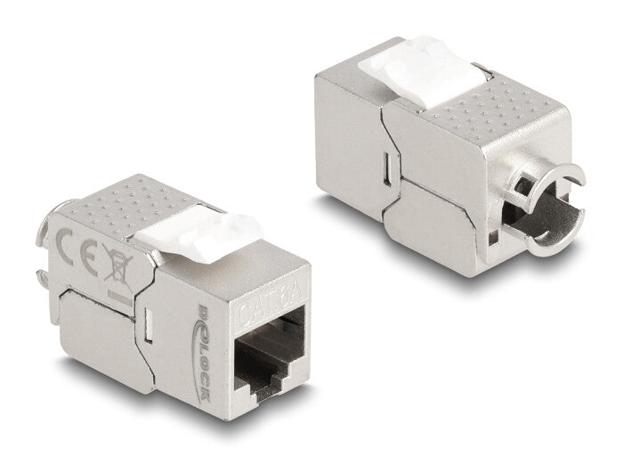 DeLOCK 87891 kabelsamler RJ45 Sølv, Hvid