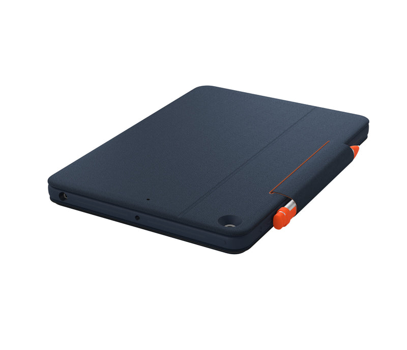 Logitech Rugged Combo 3 Touch QWERTY Nordisk Smart Connector Blå