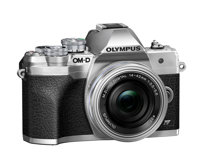 Olympus OM-D E‑M10 Mark IV + ED 14-42mm F3.5-5.6 EZ 4/3" MILC 20,3 MP Live MOS 5184 x 3888 pixel Sølv