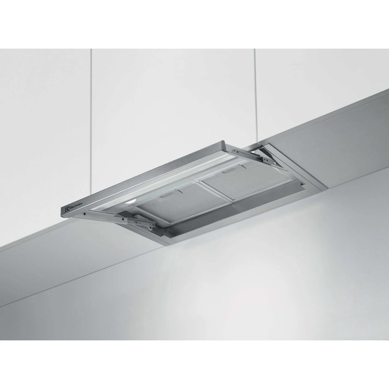Electrolux LFP536X Semi indbygget (træk ud) Grå, Rustfrit stål 600 m³/t