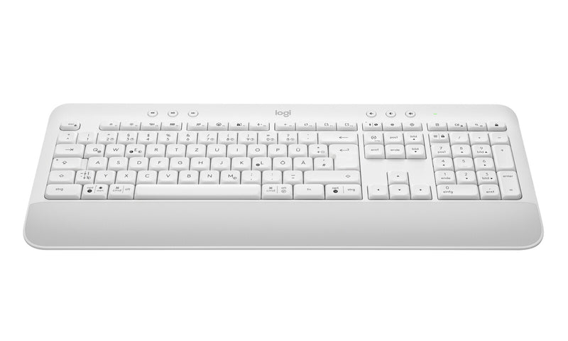 Logitech Signature K650 tastatur Kontor Bluetooth QWERTZ Tysk Hvid
