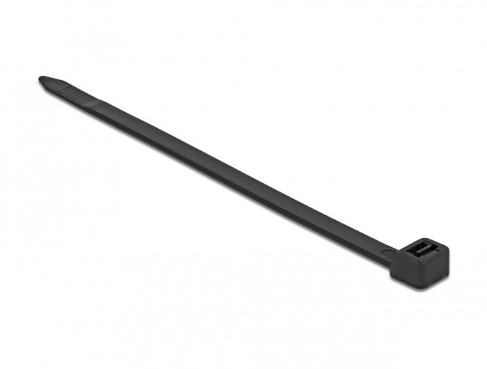 DeLOCK 18989 kabelsamler Stige kabelbinder Nylon Sort 10 stk
