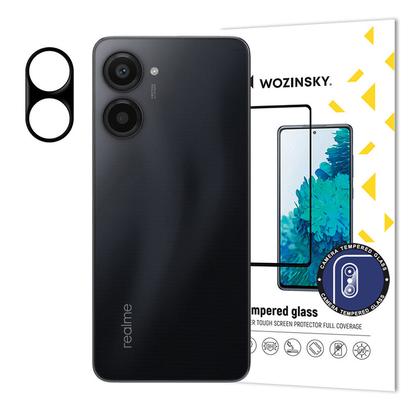 Wozinsky 9145576275078 Skærm og -bagsidebeskytter til mobiltelefon Beskyttelse af kameralinsen realme 1 stk