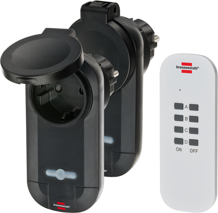Brennenstuhl 1507030 smart stik 1000 W Sort