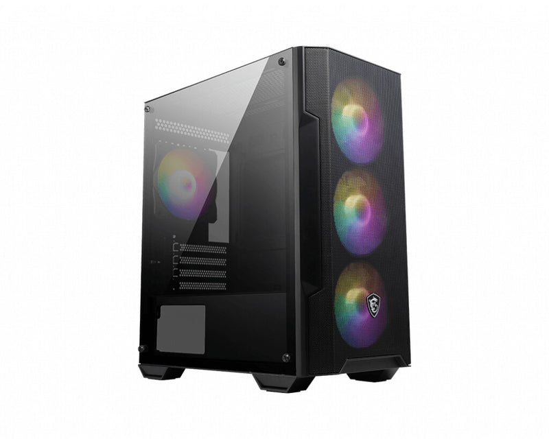 MSI MAG Forge M100A Micro Tower Sort, Transparent