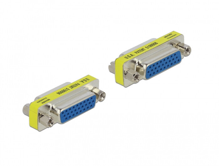 DeLOCK 65113 kabel kønsskifter D-Sub 26pin Sølv