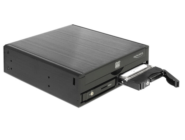 DeLOCK 47230 ODD lukning 13,3 cm (5.25") SATA III Sort
