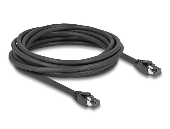 DeLOCK 80236 netværkskabel Sort 5 m Cat8.1 S/FTP (S-STP)