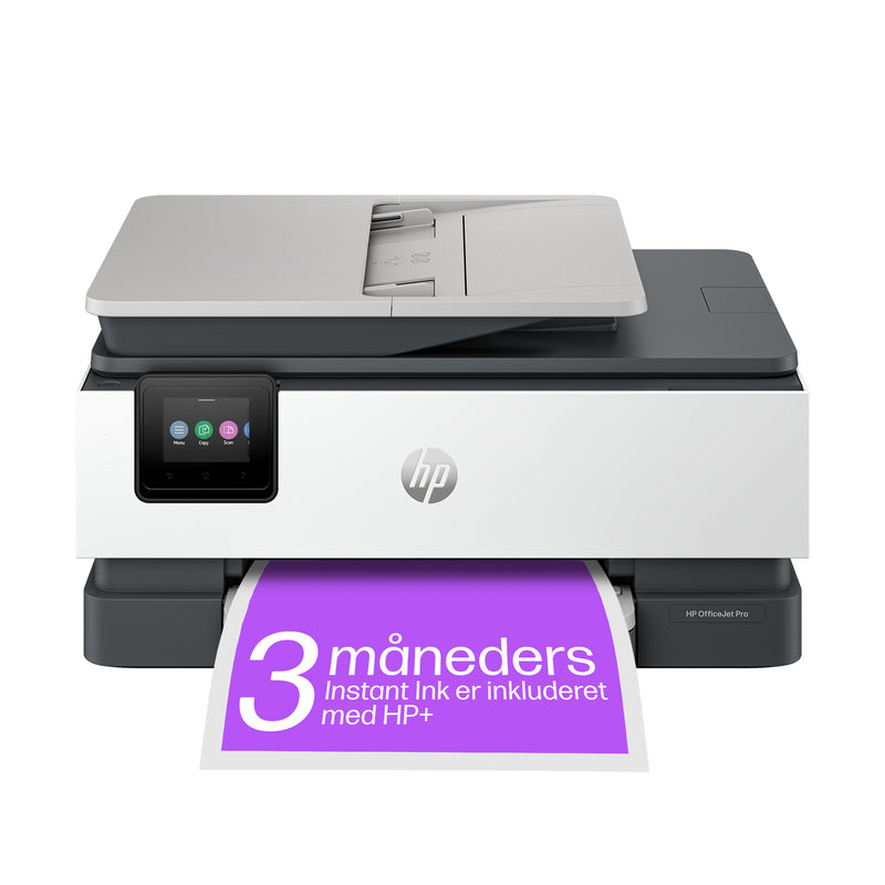 HP OfficeJet Pro 8134e Trådløst All-in-One Farve Printer, Instant Ink; 2-sidet printning
