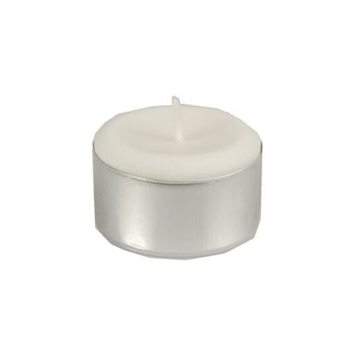 Papstar 82674 vokslys Cylinder Hvid 100 stk