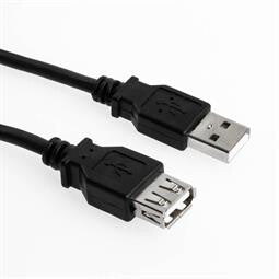 Sharkoon 4044951015399 USB-kabel USB 2.0 0,5 m USB A Sort