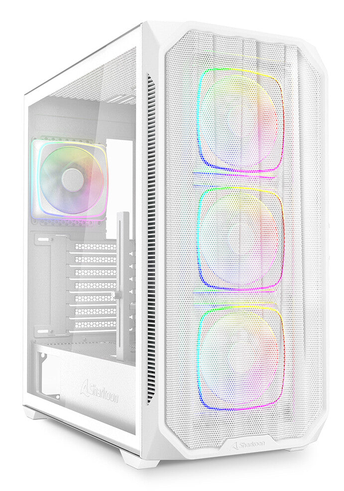 Sharkoon AK5M RGB Midi Tower Hvid