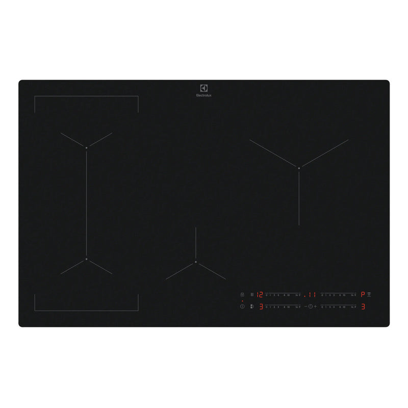 Electrolux EIV83443CT Sort Indbygget 80 cm Zone induktionskogeplade 4 zone(s)
