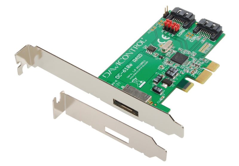 Dawicontrol DC-610E BLISTER RAID controller PCI Express 2.0 6 Gbit/sek.